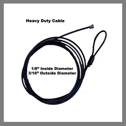 Cable Coat Kit for Coats and Purses (1 Lock Box, 12 Cables, and 2 Keys) - LockingHooks.com - 3